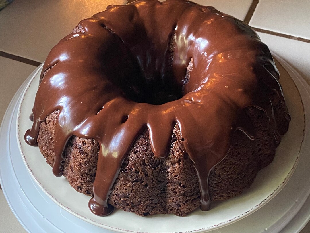 Chocolate Kahlua Cake With Ganache