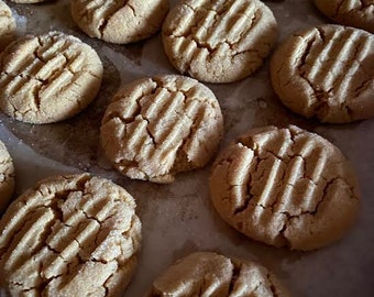 Peanut Butter Cookies - 1 Dozen