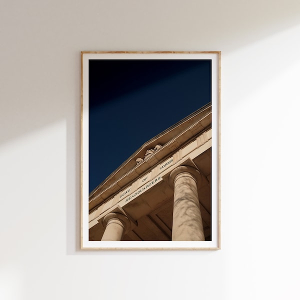 Architecture Photography Digital Download, Greek Style Columns, Architecture Print, Light and Shadows Photo, Modern Minimalist Wall Art