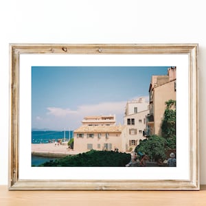 French Riviera Photography Print, Film Photography, Printable Wall Art, Cote D’azur Travel, South of France Wall Art, Aesthetic Wall Art.