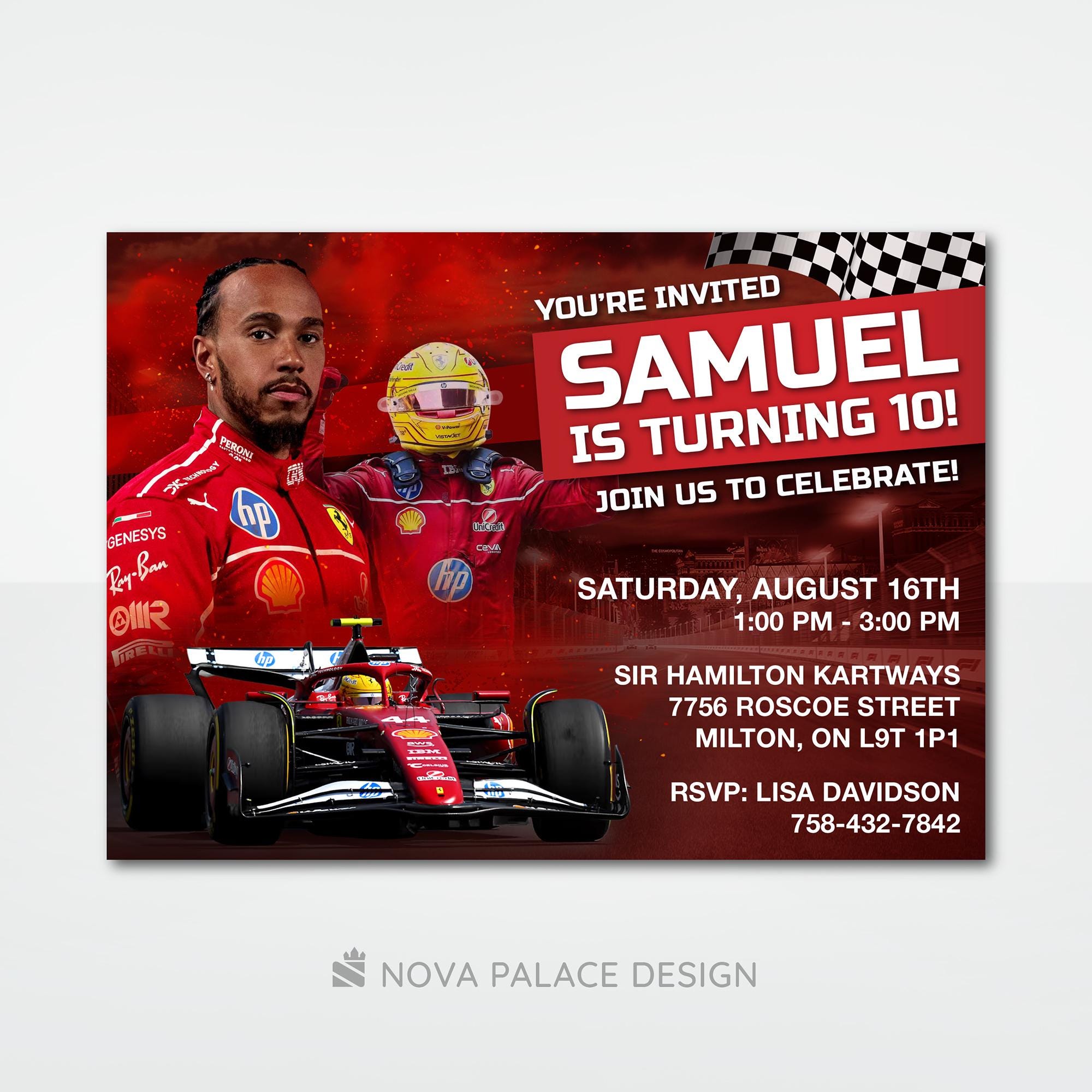 Graham Hill BRM F1 Formula 1 Monaco Grand Prix Motor Sport Racing - View #2