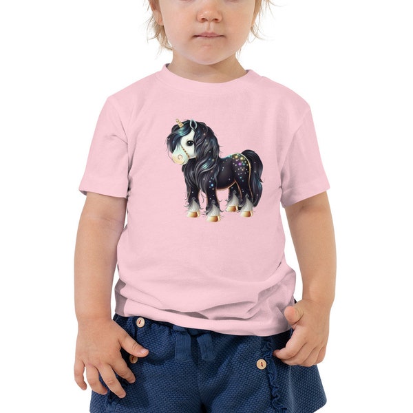 Short sleeve children's t-shirt - Shire Horse Unicorn