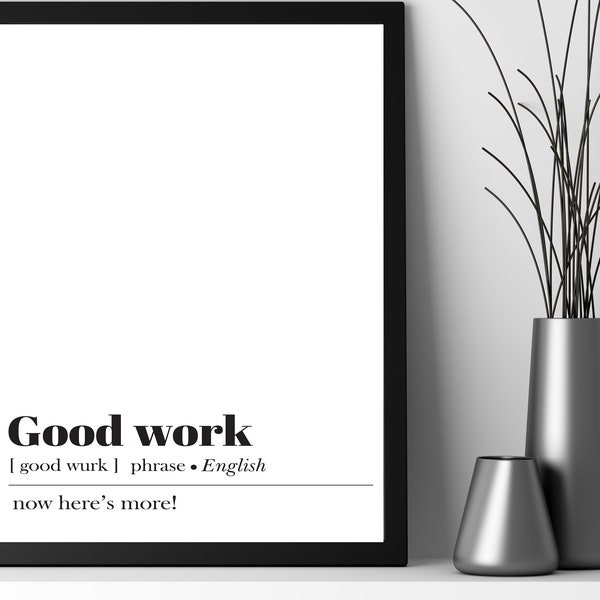 Lustige Bürodekoration | work from home art | Zoom Hintergrund | therapeutische Kunst | Team Mindset Geschenke | Herunterladbare Moderne | Mitarbeiter Poster