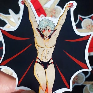 Pinup Ascended Astarion Baldur's Gate 3 BG3 Sticker