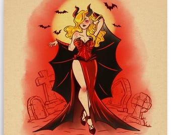 Isabella, Vampire Queen - Pinup Monster Girls Vol 1