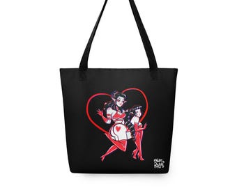 Laezel and Shadowheart Tote bag