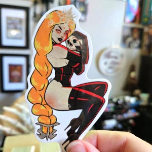 Pinup Orin BG3 sticker