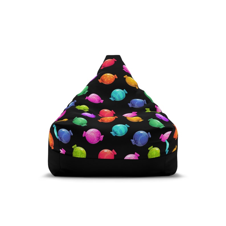 Bean Bag Chair Cover, Candy Bean Bag 8, Personalized Beanbag, Giant Beanbag, Funky Retro Furniture, Comfy Kids Furniture, Groovy Beanbag image 7