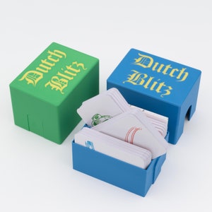 Scatola portaoggetti per gioco di carte Dutch Blitz