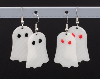 Glow-in-the-Dark Ghost Earrings