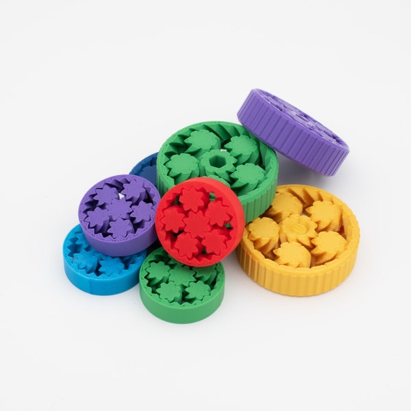 3D Printed Gear Bearing Fidget Spinner