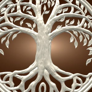 Tree of Life - Digital 3D STL File - 3D Printing and CNC