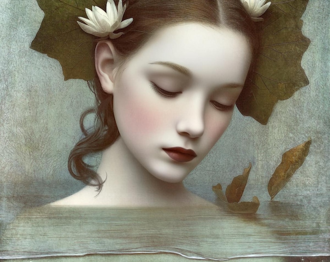 SIGNED NUMBERED PRINT - The Minnow - archival paper and giclee ink