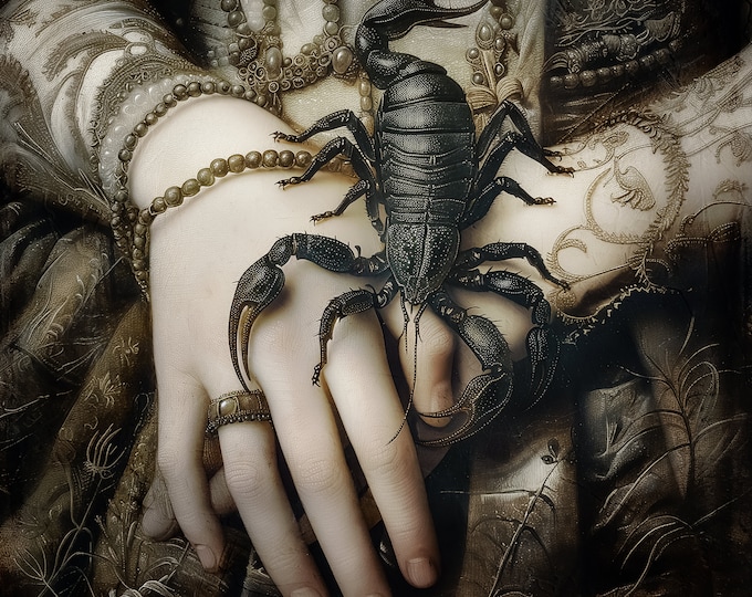 SIGNED NUMBERED Limited Edition print - Scorpio the Scorpion