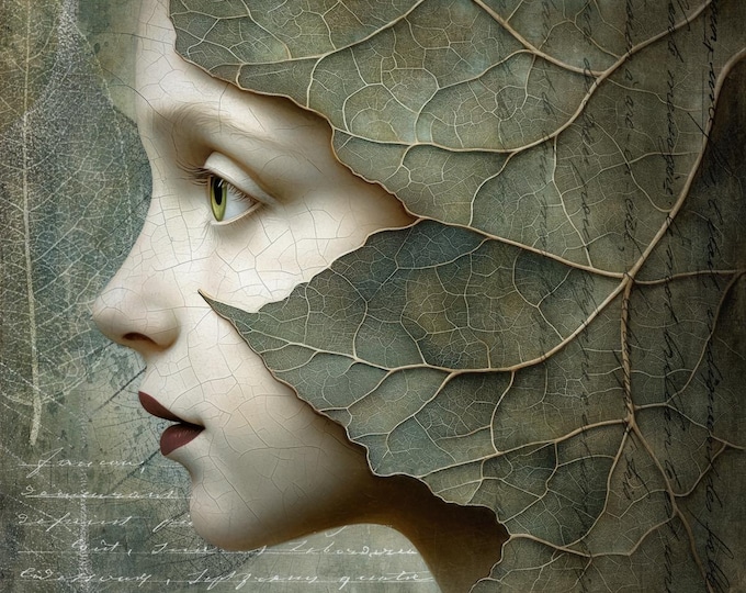 SIGNED NUMBERED GICLEE wall art print - Constance