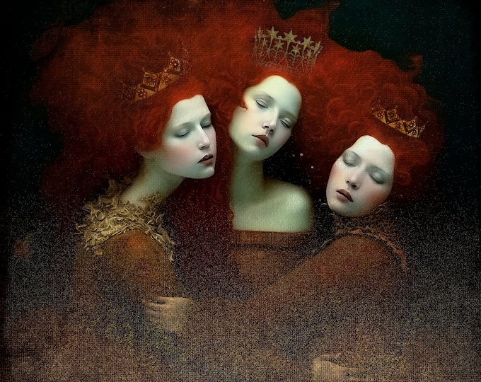 LIMITED EDITION signed print - Mermaids #3