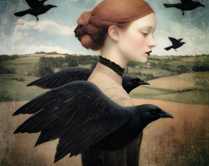 SIGNED GICLEE ART print - Wings