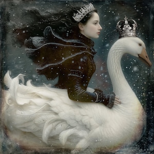 SIGNED NUMBERED print - The Snow Goose