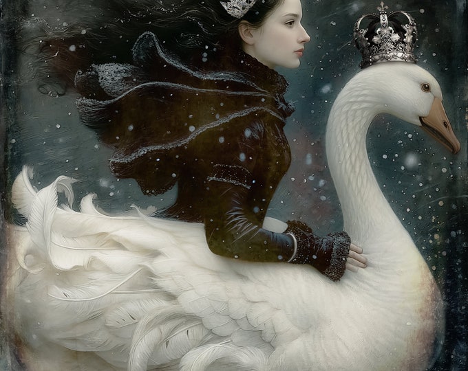 SIGNED NUMBERED print - The Snow Goose