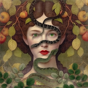 LIMITED EDITION signed art print - Eve