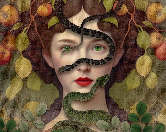 LIMITED EDITION signed art print - Eve