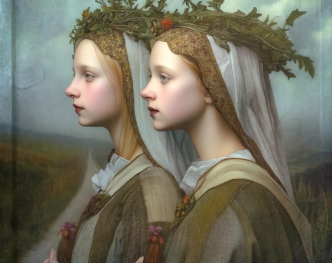 SIGNED ARTIST PROOF giclee art print - To Scarborough Fair