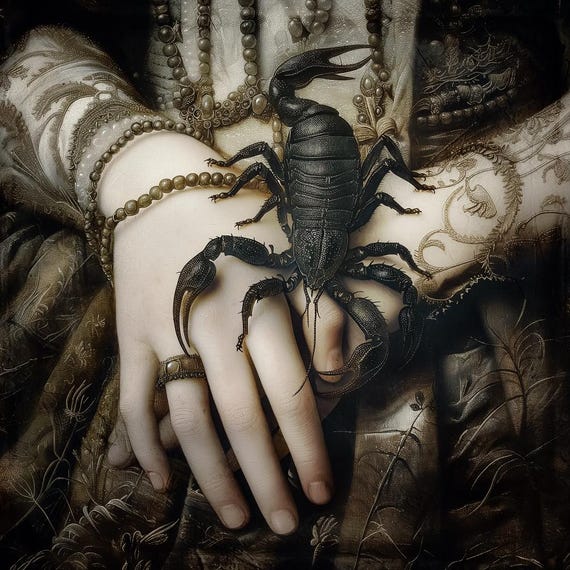SIGNED NUMBERED Limited Edition print - Scorpio the Scorpion