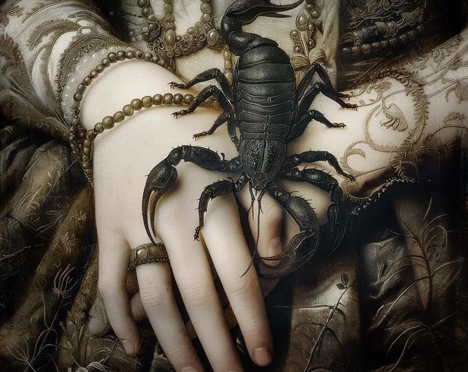 SIGNED NUMBERED Limited Edition print - Scorpio the Scorpion