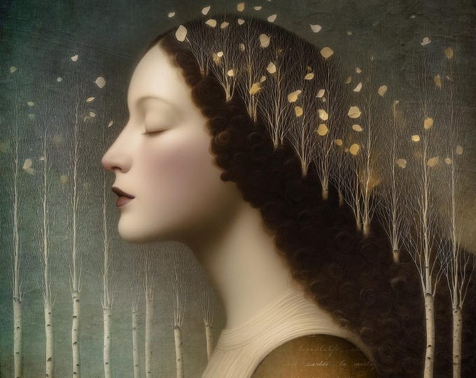 SIGNED LIMITED EDITION giclee art print - The Forest