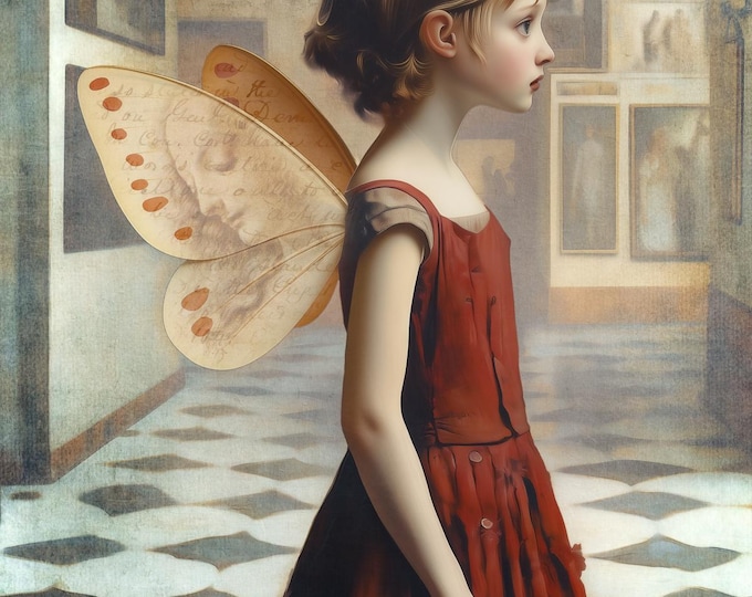 SIGNED ARTIST PROOF giclee wall art print - The Museum Fairy