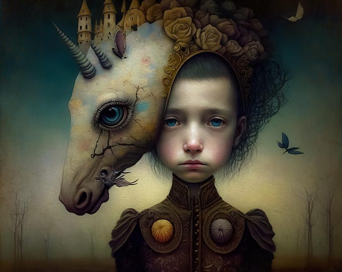 SIGNED NUMBERED GICLEE wall art print - Last Night I Dreamt of Manderley