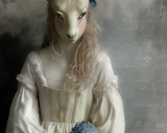 SIGNED ARTIST PROOF - Capricorn the Goat