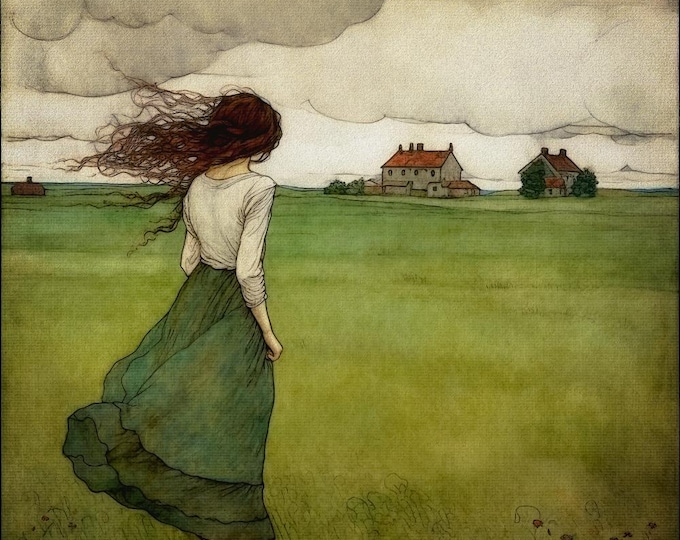 SIGNED NUMBERED art print - Margaret