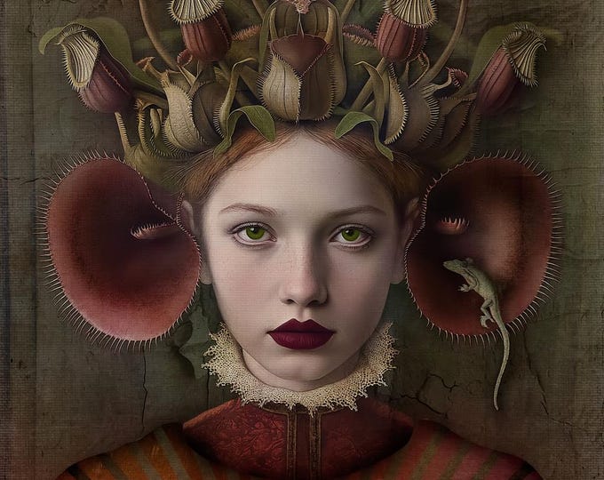 SIGNED NUMBERED print - The Carnivorous Crown #1