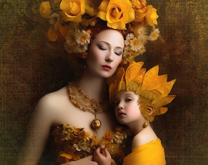 LIMITED EDITION signed print - The Sunflower Child