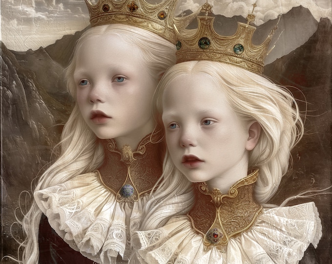 SIGNED NUMBERED PRINT - Gemini the Twins