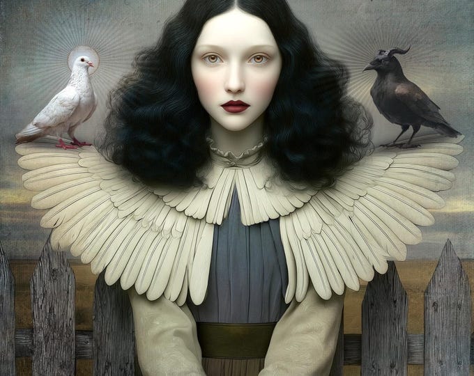 SIGNED ARTIST PROOF - giclee art print - The Choice
