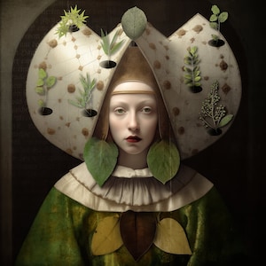 SIGNED NUMBERED PRINT - The Leaf Saint