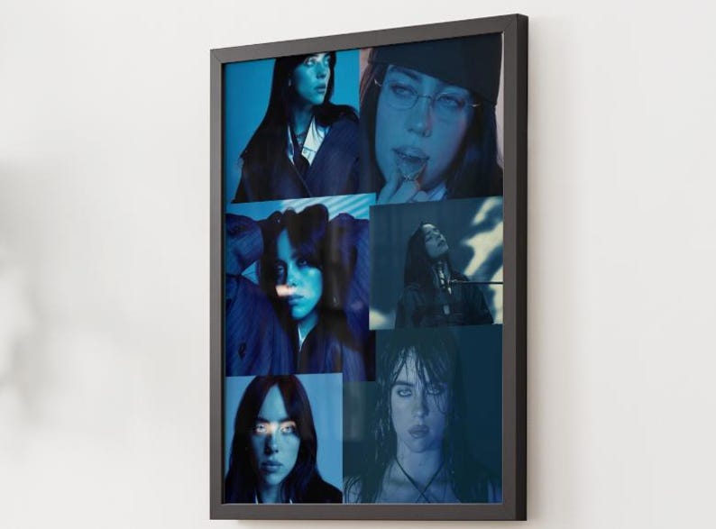 Billie Eilish Poster (printable) Etsy UK