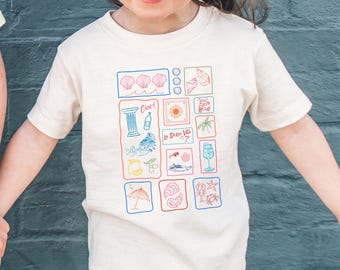 Italy La Dolce Vita Toddler Shirt Travel Tees for Children Summer Shirt For Toddler Italy Gift For Family Travel Kids T Shirt Mommy and Me