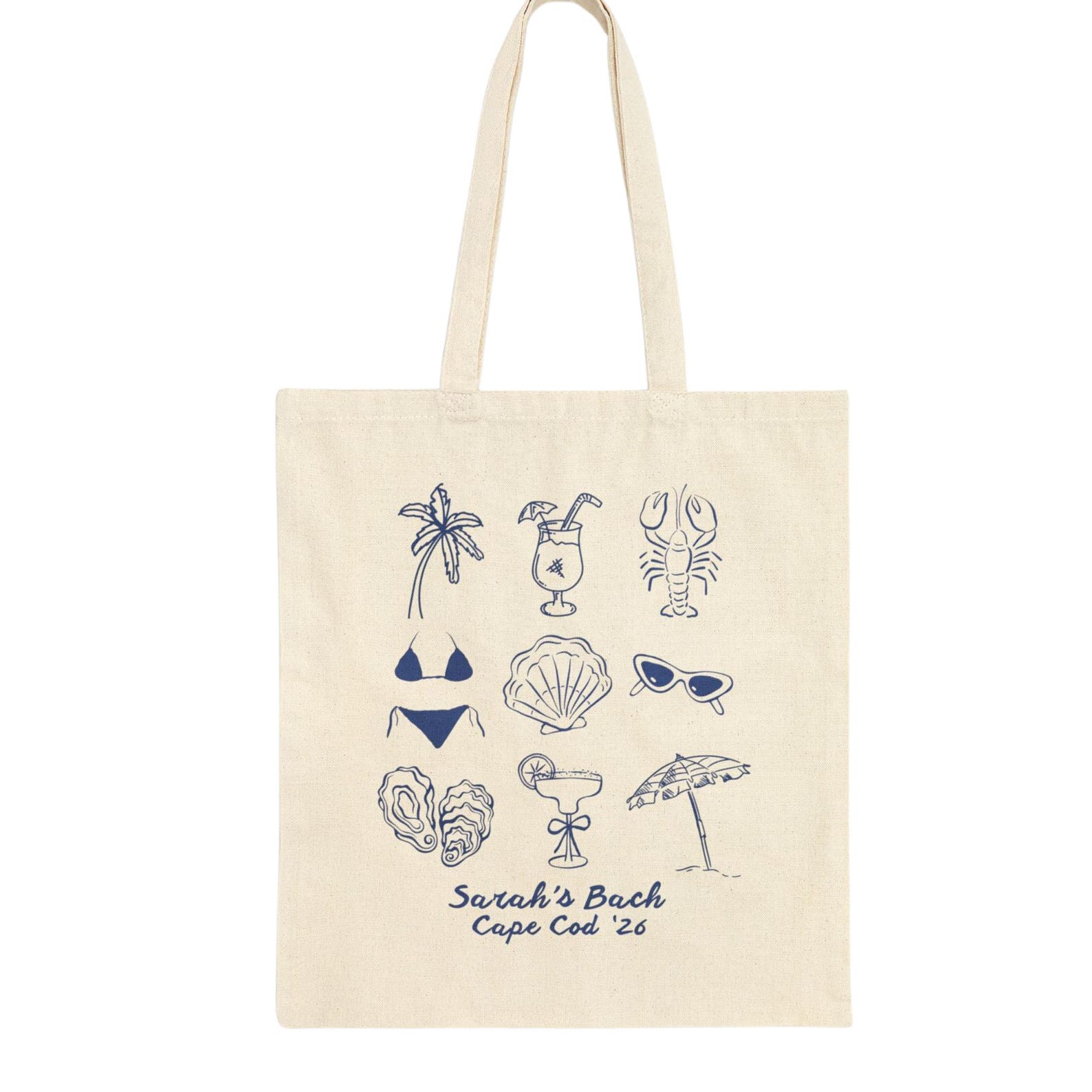 Custom Beach Tote Bag Wedding Tote Personalized Birthday Tote Wedding ...