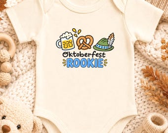 Oktoberfest Baby Bodysuit, My First Oktoberfest Baby Outfit, German Festival Baby Clothes, Oktoberfest Baby Shower Gift, Fall Baby Outfit