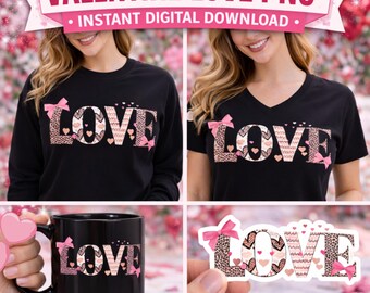 Valentine Mama PNG | Heart Mama Shirt Design | Valentine’s Day Mama Digital Download | Sublimation & DTF T-Shirt Design | Instant Download
