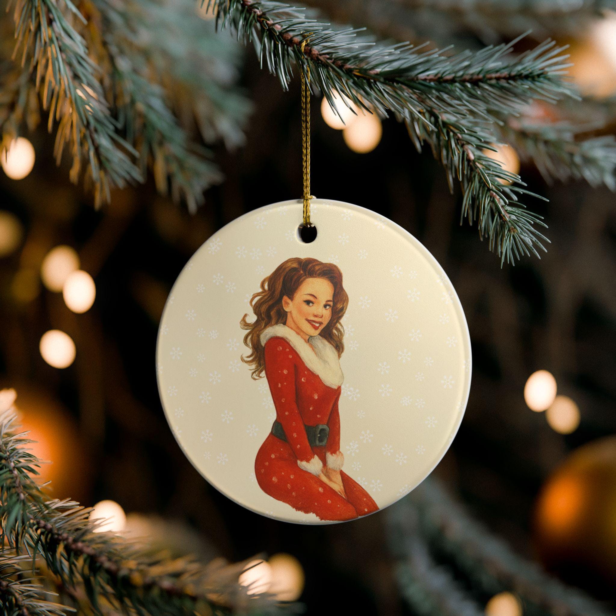 Mariah Carey Ornament - Etsy