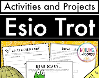 Esio Trot | Reading Response Activities and Projects | Guided Reading | Worksheets | Printable and Digital