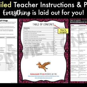 May include: A printable teacher resource for The Magician's Nephew, a novel by C.S. Lewis. The resource includes a unit map, table of contents, and reading response activities. The resource is designed to help teachers plan and implement lessons for the novel.