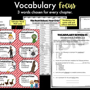 The Best School Year Ever Novel Study Unit Literature Guide ...