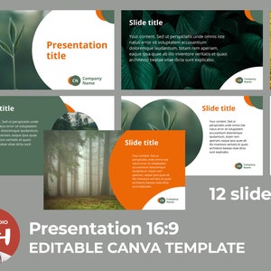 Template Canva, Presentation Templates