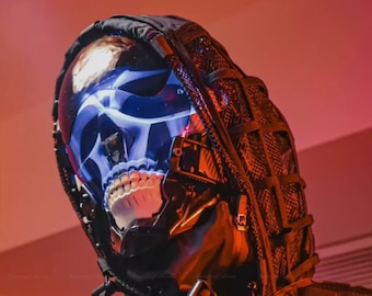 New Cyberpunk Skeleton Mask |Skeleton Warrior