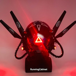 Cyberpunk Mask | Rave Mask | Cyberpunk Helmet | Techear Mask | Masquerade Mask | Cyberpunk 2077 | Cyberpunk Cosplay Merch